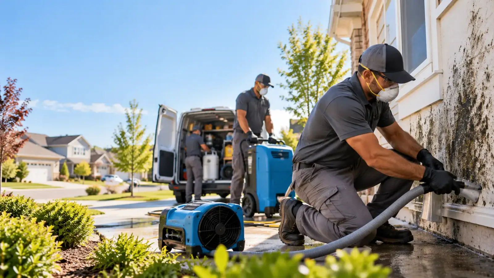 Mold Remediation in Center Point, IA